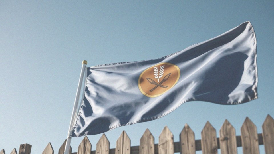 Jakie są cechy flagi stanowej Oklahomy?