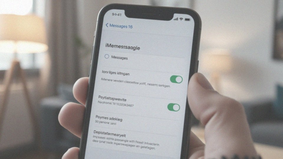 Jak sprawdzić ustawienia iMessage przed aktywacją?