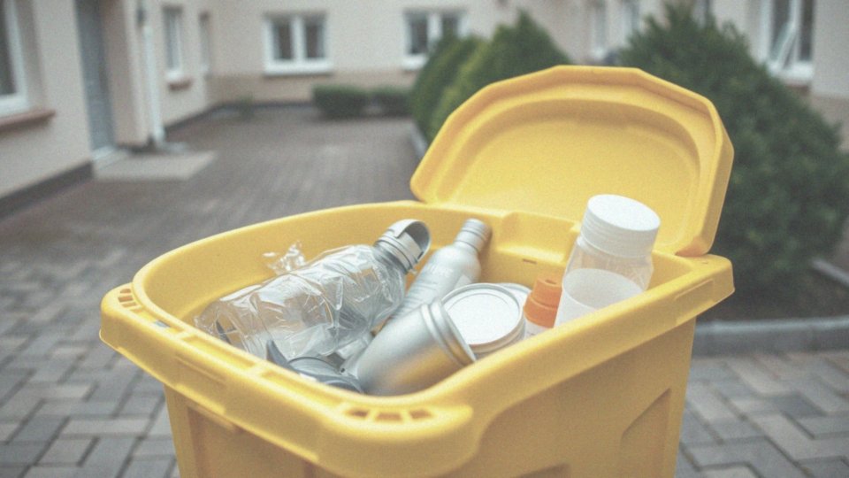 Gdzie umieścić plastikowe i metalowe opakowania?