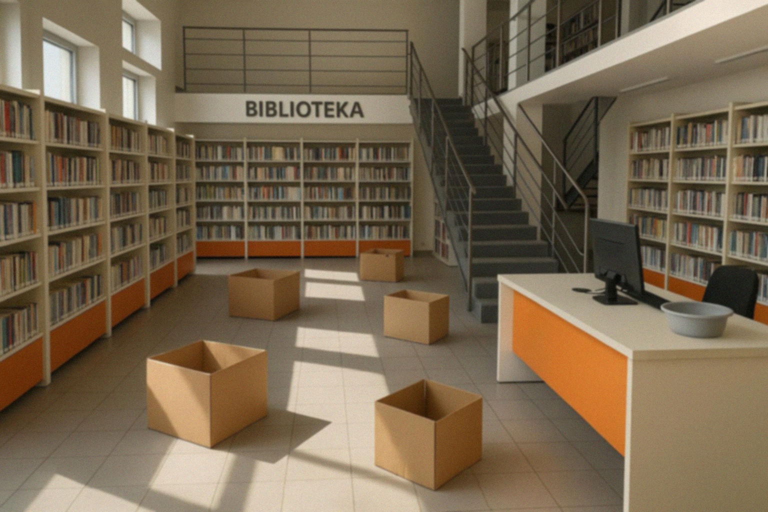Ostatni tydzień półkolonii w bibliotece w Lubaniu